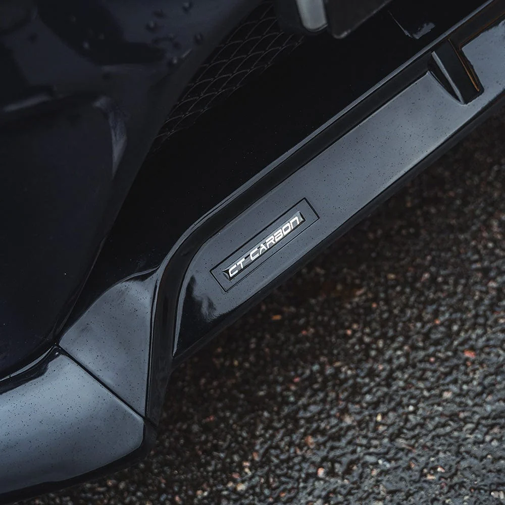 MERCEDES C43 & C CLASS W205 2014-2018 PRE-FACELIFT GLOSS BLACK SPLITTER - V1 - Image 3