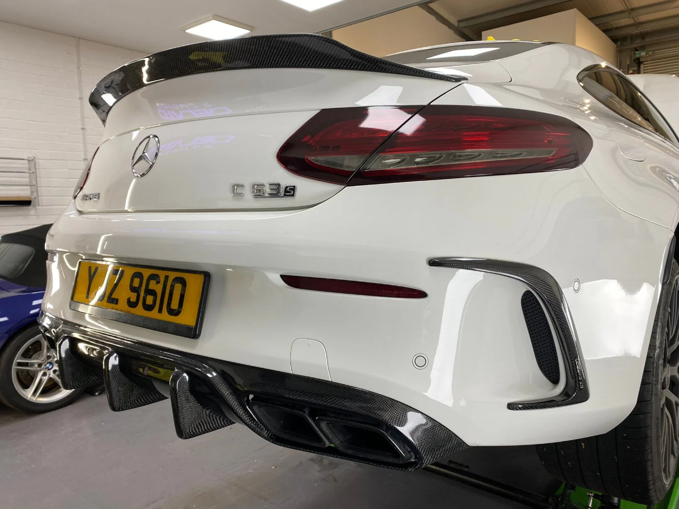MERCEDES C63/C CLASS W205 CONVERTIBLE CARBON SPOILER - V1 - Image 2
