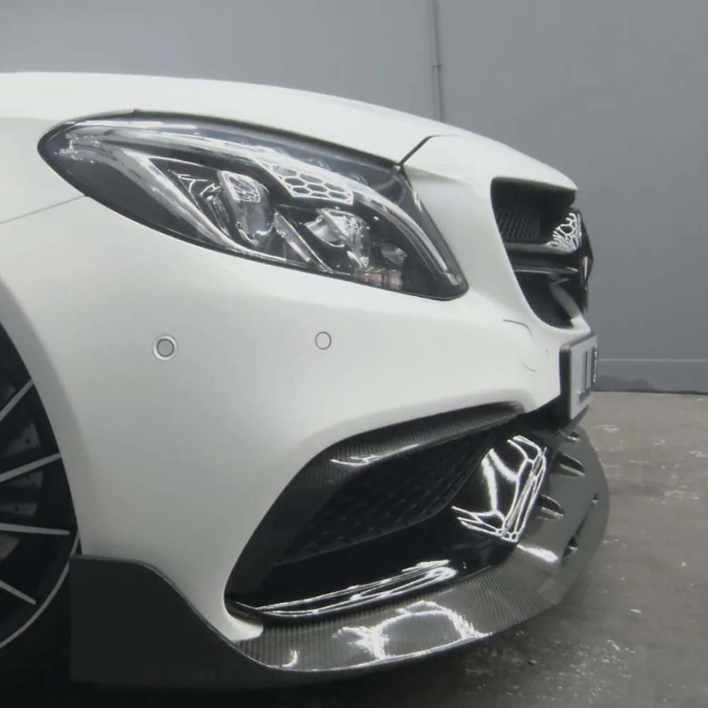 MERCEDES C63/C63S W205 COUPE & SALOON CARBON FIBRE BUMPER TRIM - Image 2
