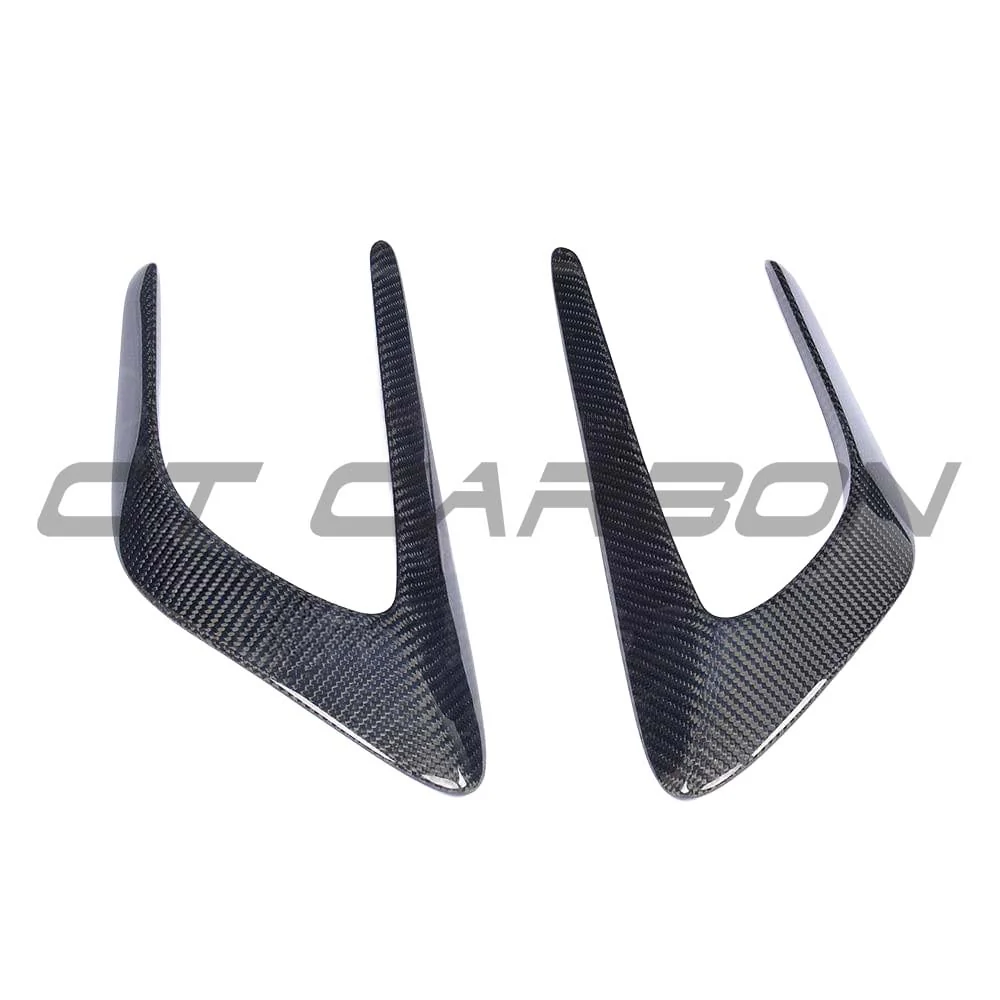 MERCEDES C63/C63S W205 COUPE CARBON FIBRE WING TRIMS - Image 7