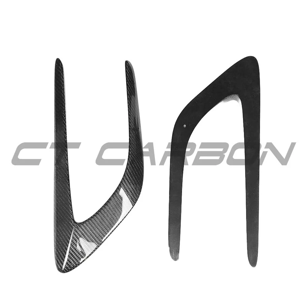 MERCEDES C63/C63S W205 COUPE CARBON FIBRE WING TRIMS - Image 8