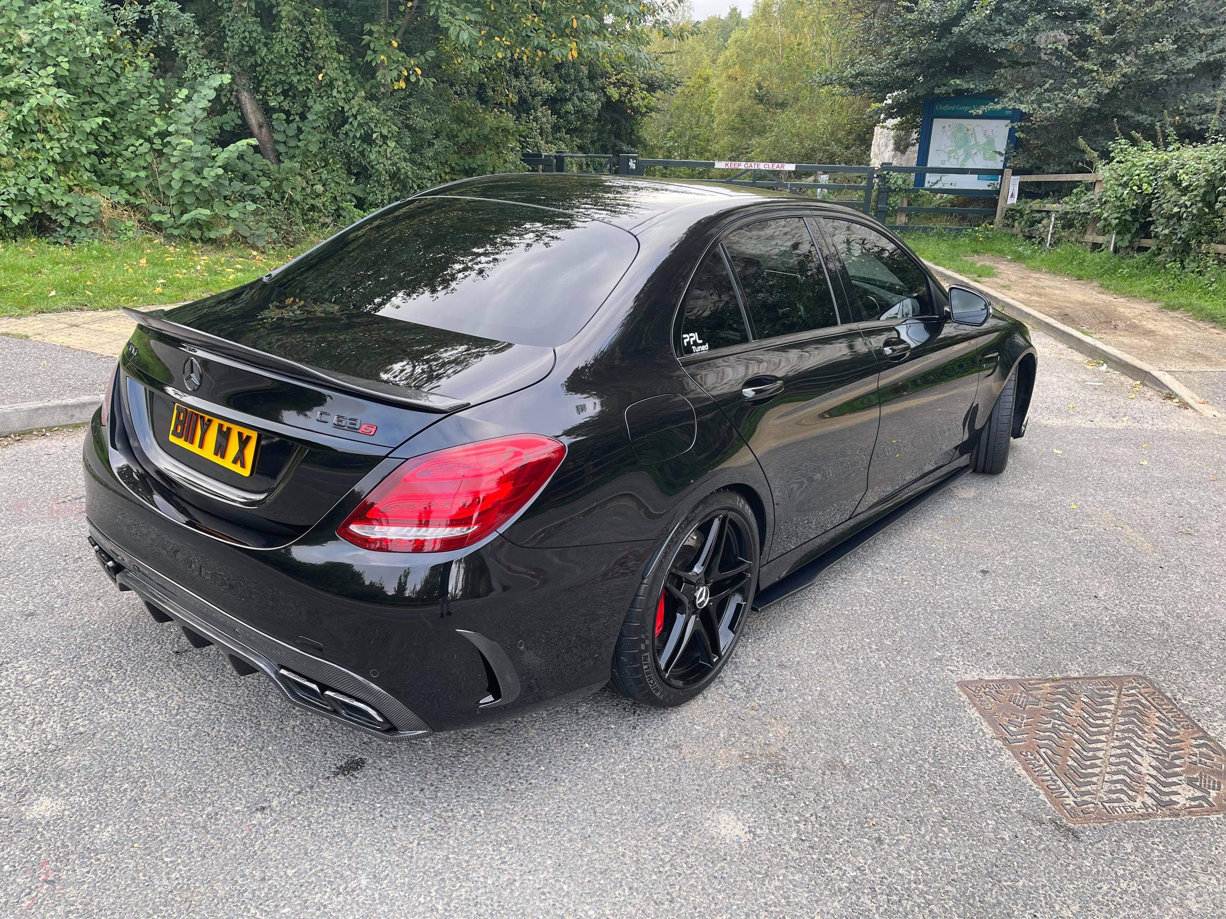 MERCEDES C63/C63S W205 SALOON CARBON SPOILER - V1 - Image 4