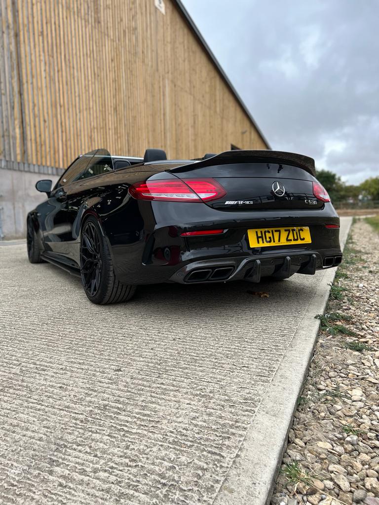 MERCEDES C63 W205 2015-2018 PRE-FACELIFT CONVERTIBLE FULL CARBON FIBRE KIT - V1 - Image 2