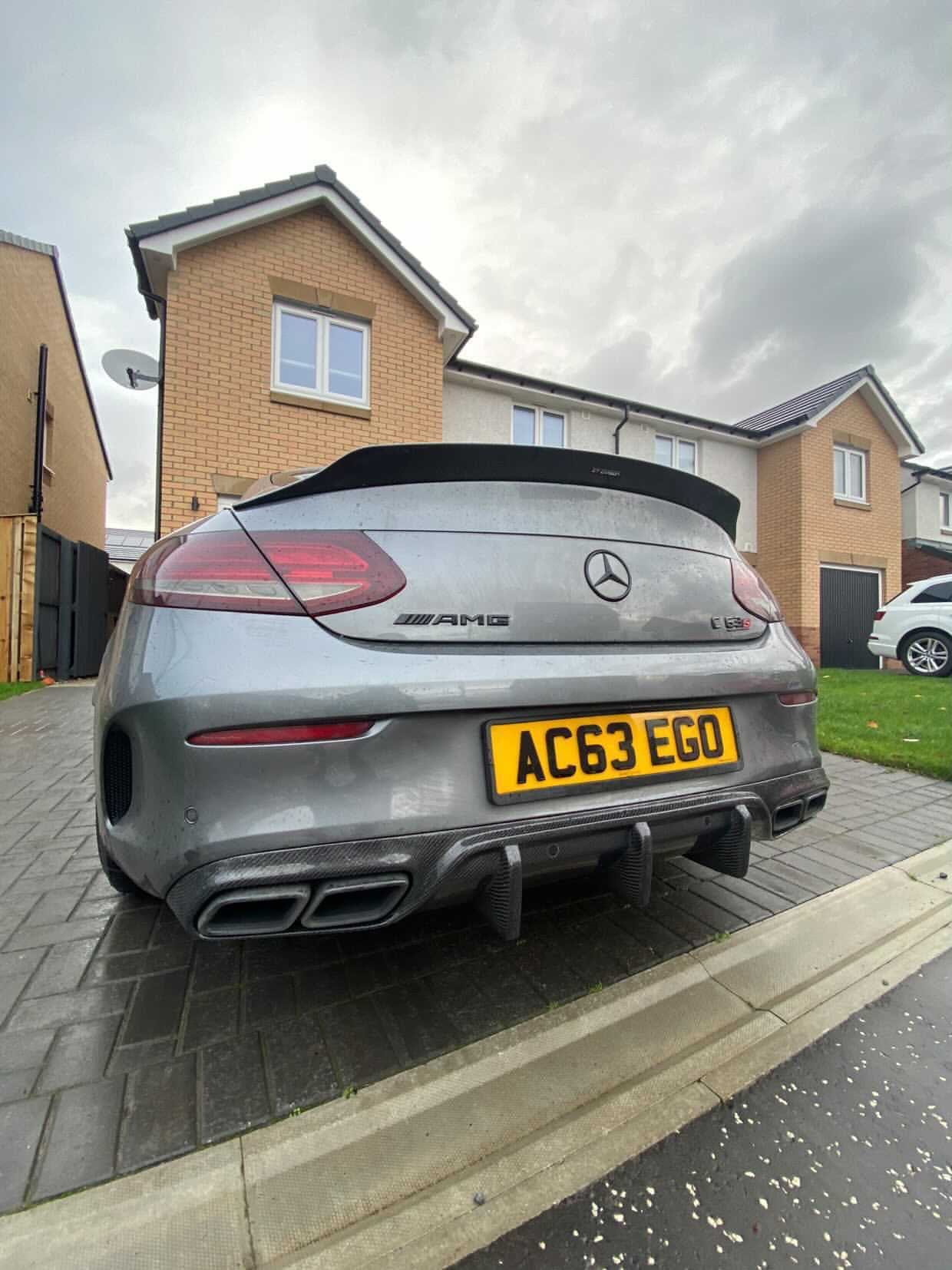 MERCEDES C63 W205 2015-2018 PRE-FACELIFT COUPE FULL CARBON FIBRE KIT - V1 - Image 3