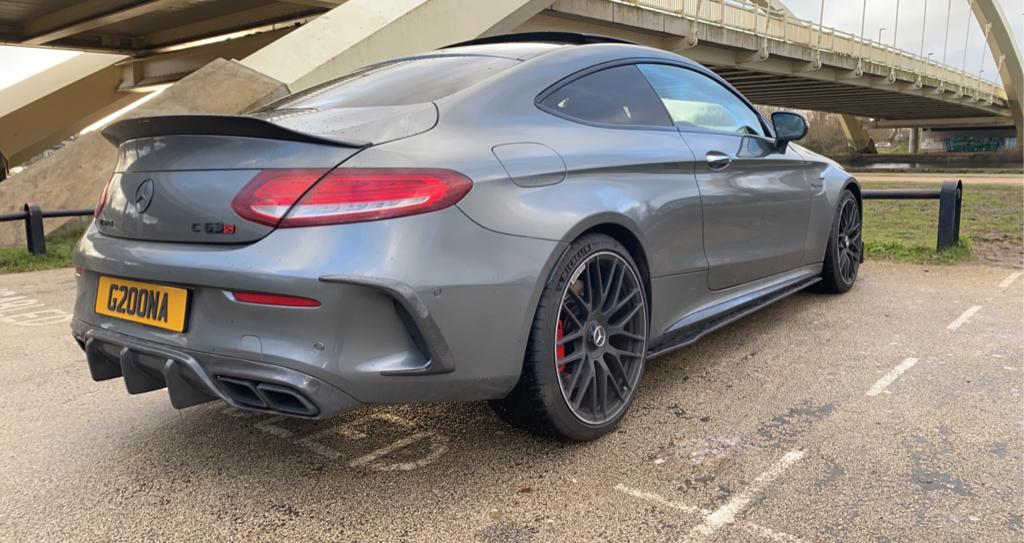 MERCEDES C63 W205 2015-2018 PRE-FACELIFT COUPE FULL CARBON FIBRE KIT - V2 - Image 3