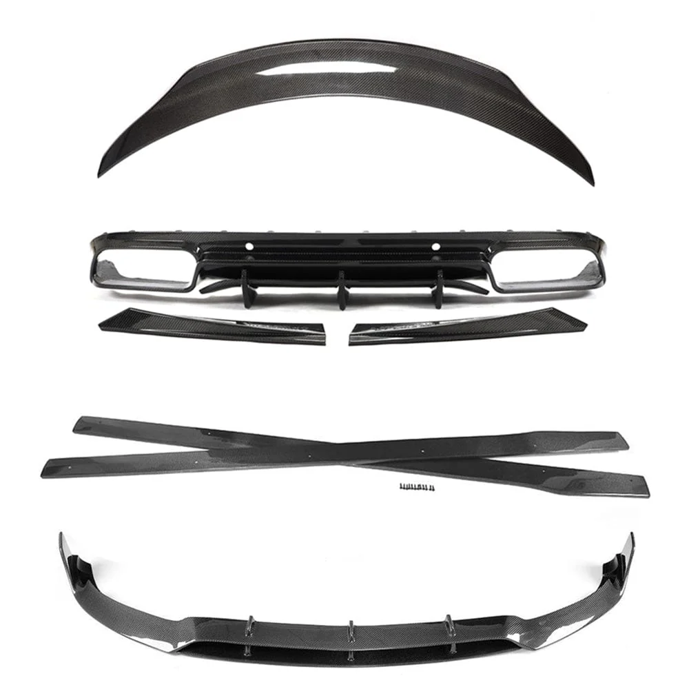 MERCEDES C63 W205 2018-2022 COUPE FACELIFT FULL CARBON FIBRE KIT - V1