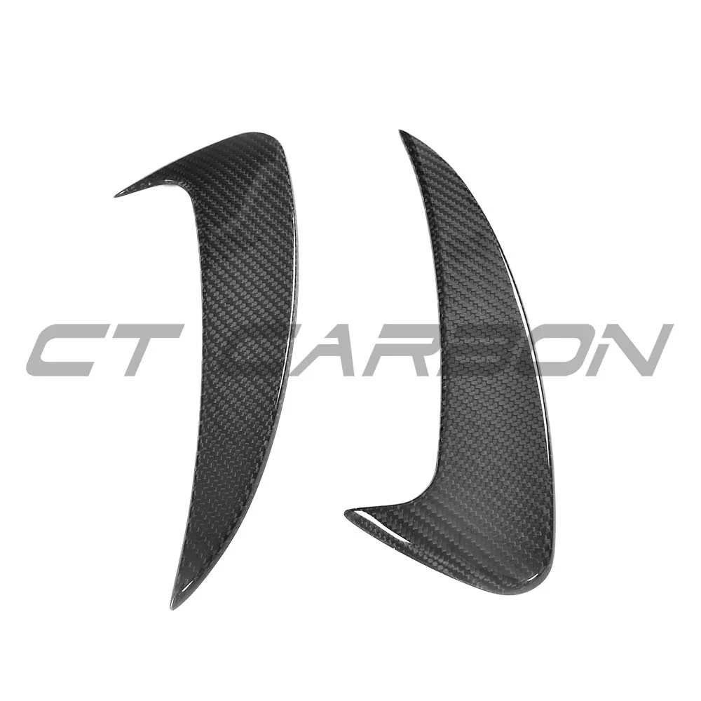 MERCEDES E-CLASS 2016-2018 CARBON FIBRE REAR BUMPER VENTS - Image 5