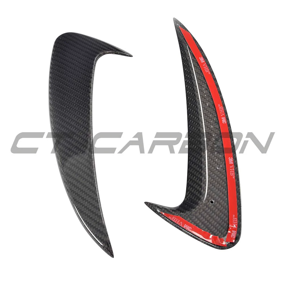 MERCEDES E-CLASS 2016-2018 CARBON FIBRE REAR BUMPER VENTS - Image 7