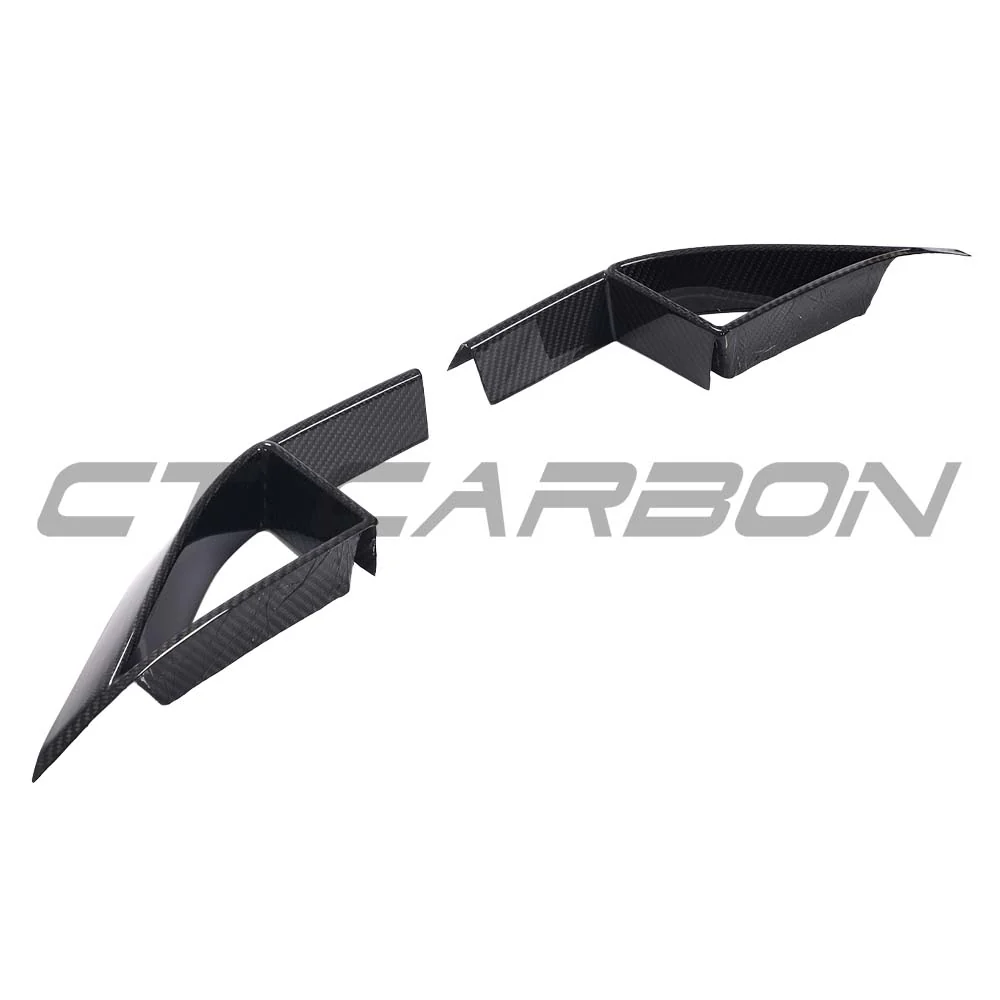 MERCEDES E-CLASS & E53 2021-2023 CARBON FIBRE FOG LIGHT COVERS - Image 4