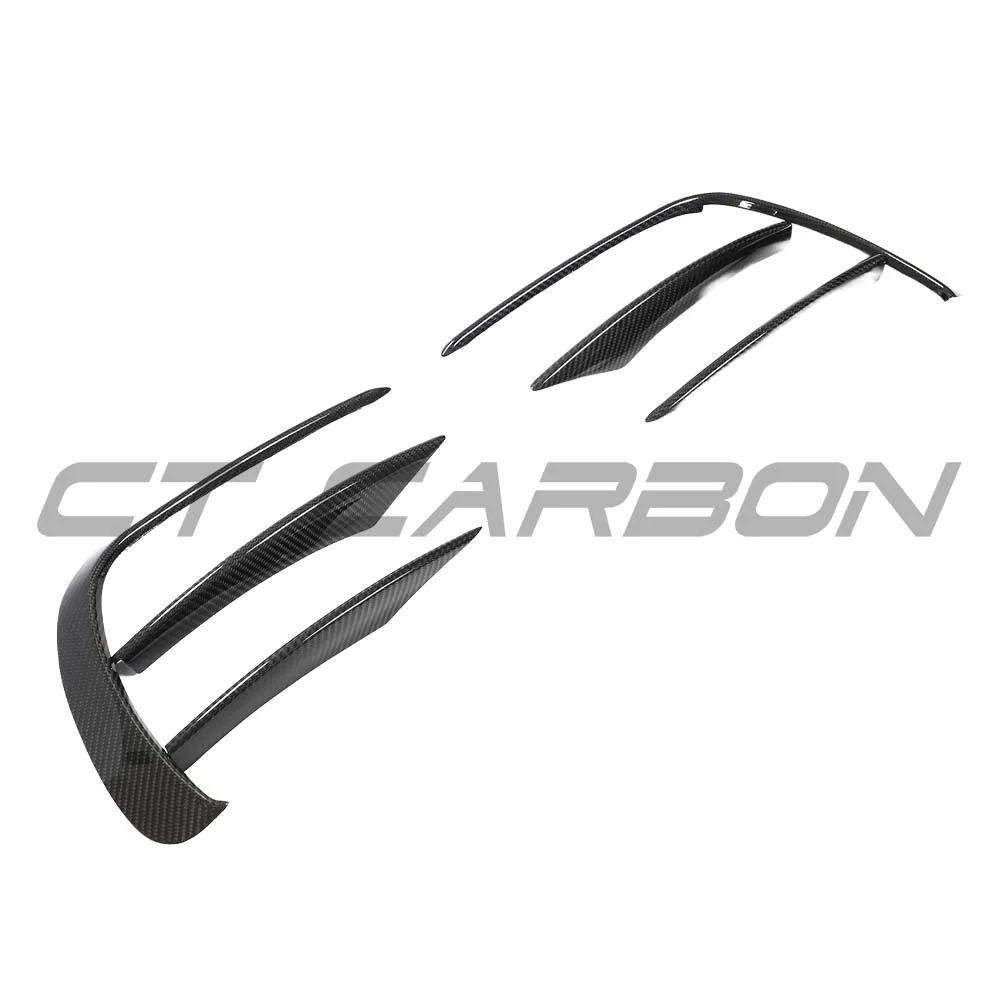 MERCEDES E-CLASS W213/S213 2021-2023 CARBON FIBRE CANARDS - Image 4