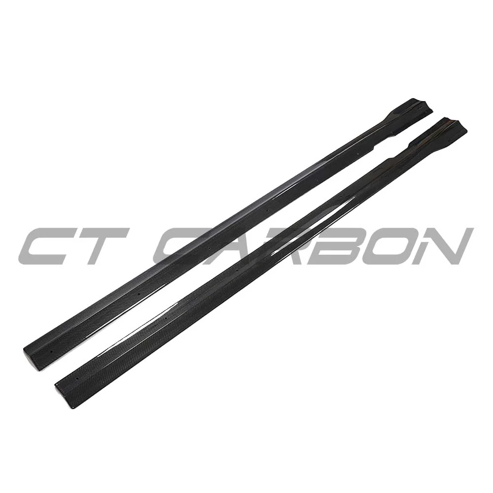 MERCEDES E-CLASS W213/S213 AMG (E43/E53/E63) 2016-2023 CARBON FIBRE SIDE SKIRTS - Image 4