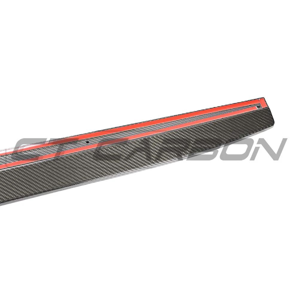 MERCEDES E63 W213 2018-2020 PRE-FACELIFT CARBON FIBRE SIDE SKIRTS - CT DESIGN - Image 7