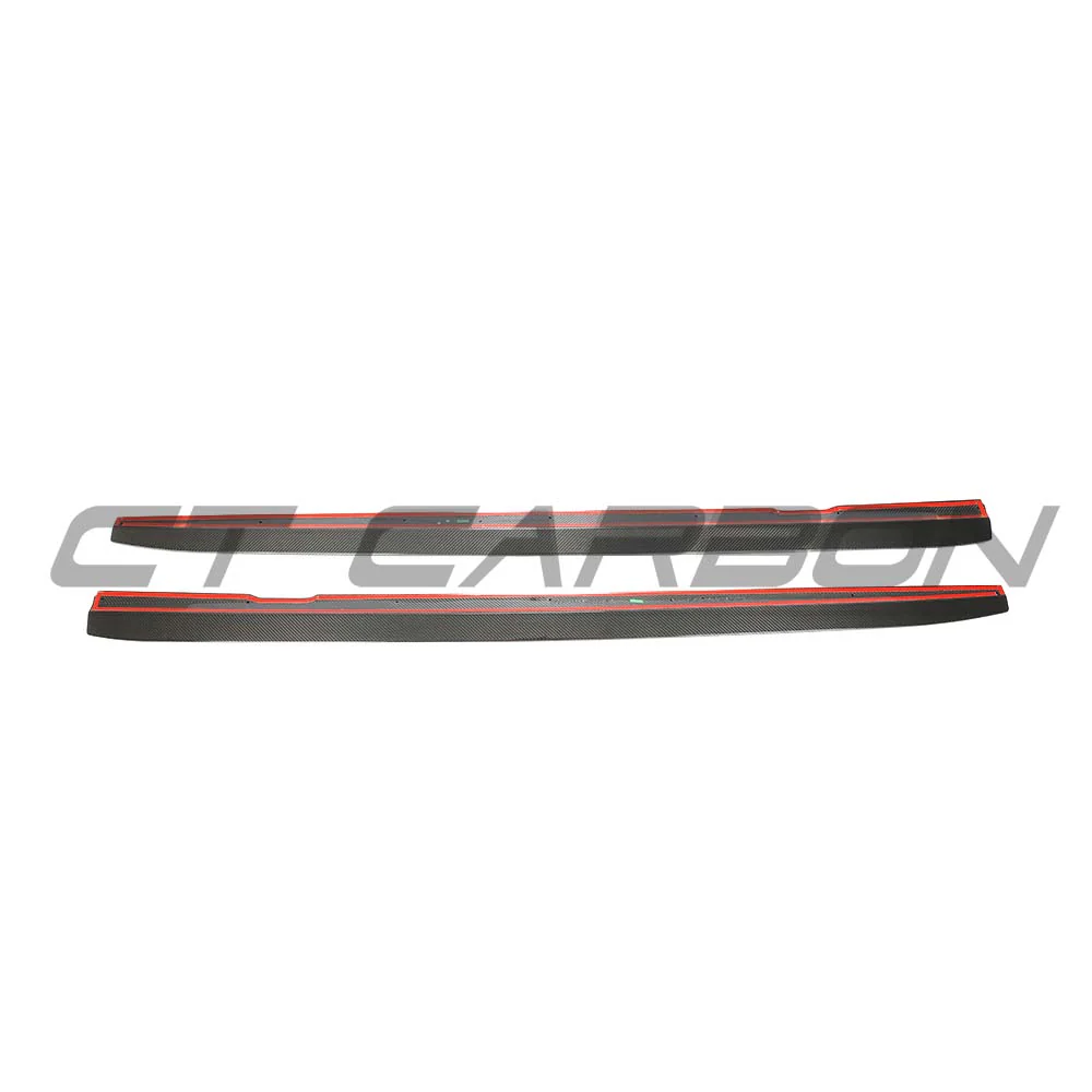 MERCEDES E63 W213 2018-2020 PRE-FACELIFT CARBON FIBRE SIDE SKIRTS - CT DESIGN - Image 8