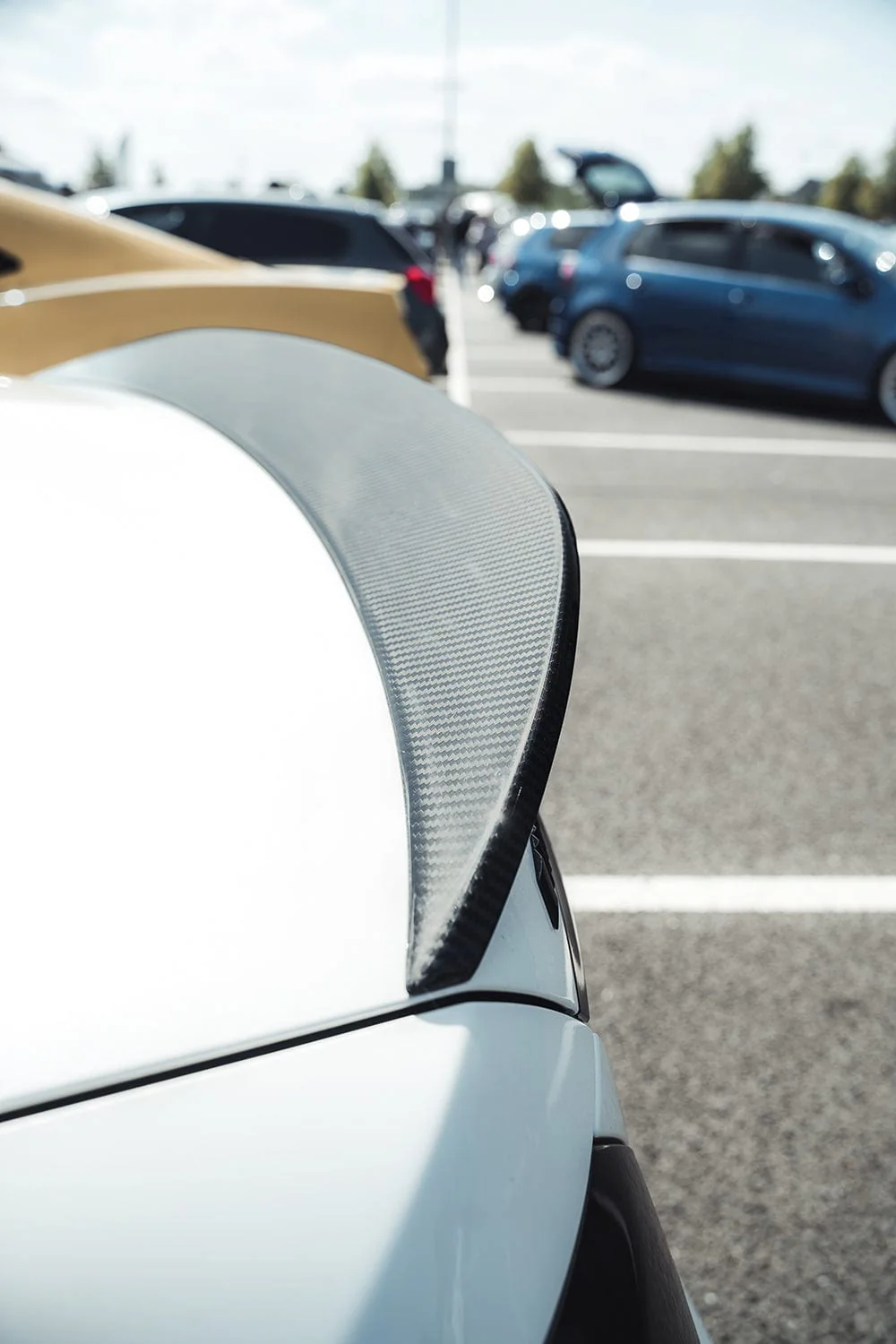 MERCEDES E63 W213 2018-2020 PRE-FACELIFT CARBON FIBRE SPOILER - CT DESIGN - Image 3