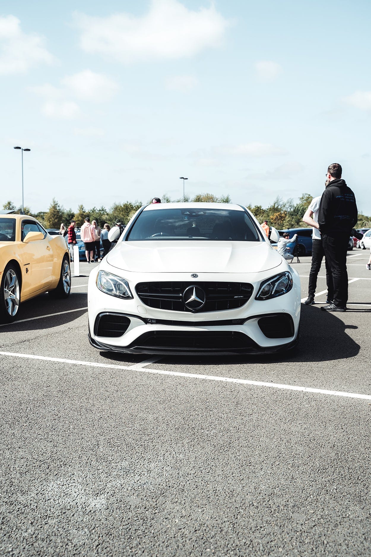 MERCEDES E63 W213 2018-2020 PRE-FACELIFT CARBON FIBRE SPLITTER - CT DESIGN - Image 2