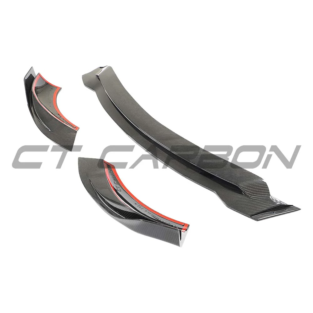 MERCEDES E63 W213 2018-2020 PRE-FACELIFT CARBON FIBRE SPLITTER - CT DESIGN - Image 5