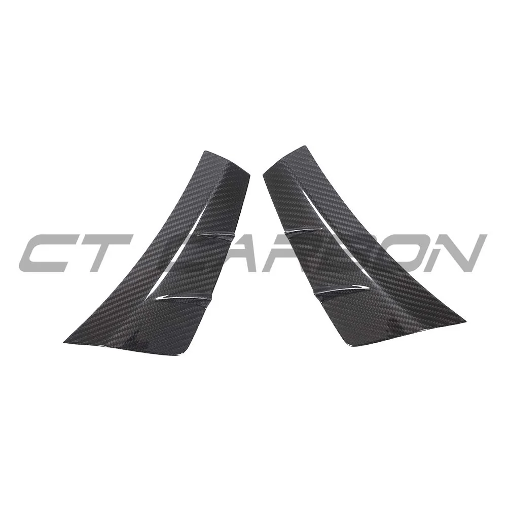 MERCEDES C-CLASS & C43 2019-2021 CARBON FIBRE FRONT BUMPER VENT TRIMS - Image 5