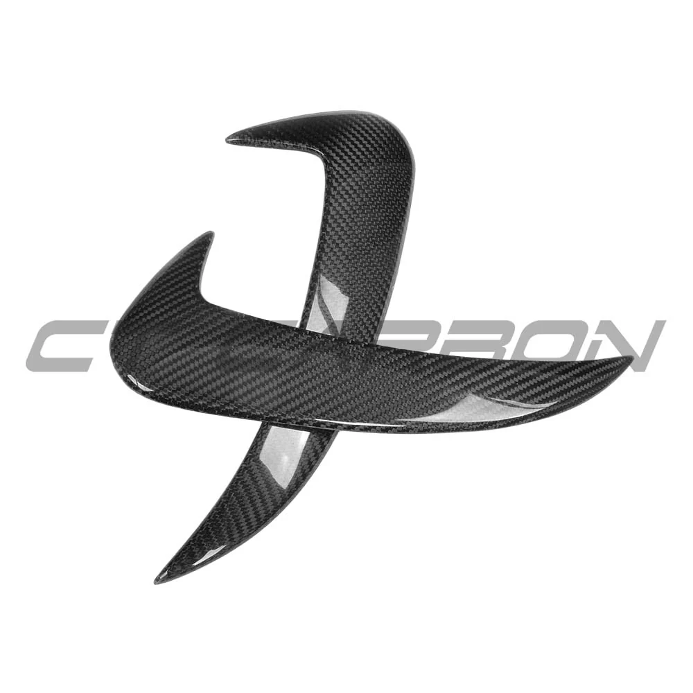 MERCEDES W205 C63 & C43 SALOON REAR BUMPER CARBON FIBRE CANARDS - Image 4