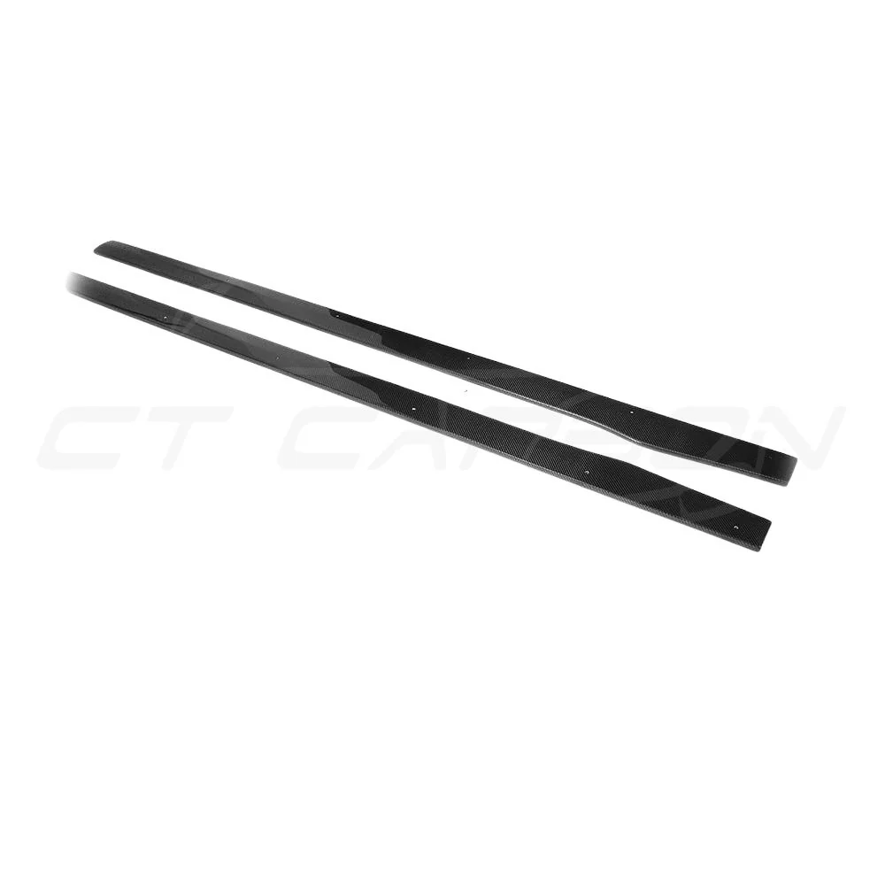 MERCEDES W205 C63 & C63S COUPE 2DR & SALOON 4DR CARBON SIDE SKIRTS - V1 - Image 7