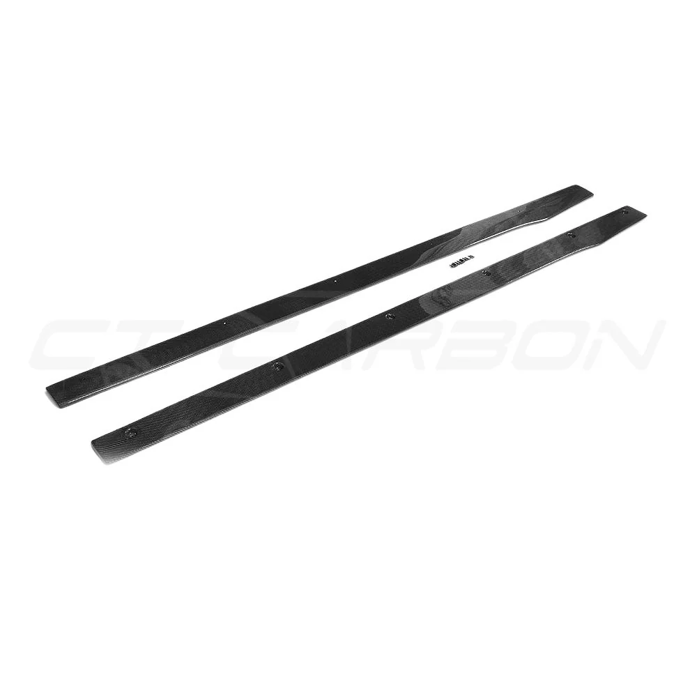 MERCEDES W205 C63 & C63S COUPE 2DR & SALOON 4DR CARBON SIDE SKIRTS - V1 - Image 9