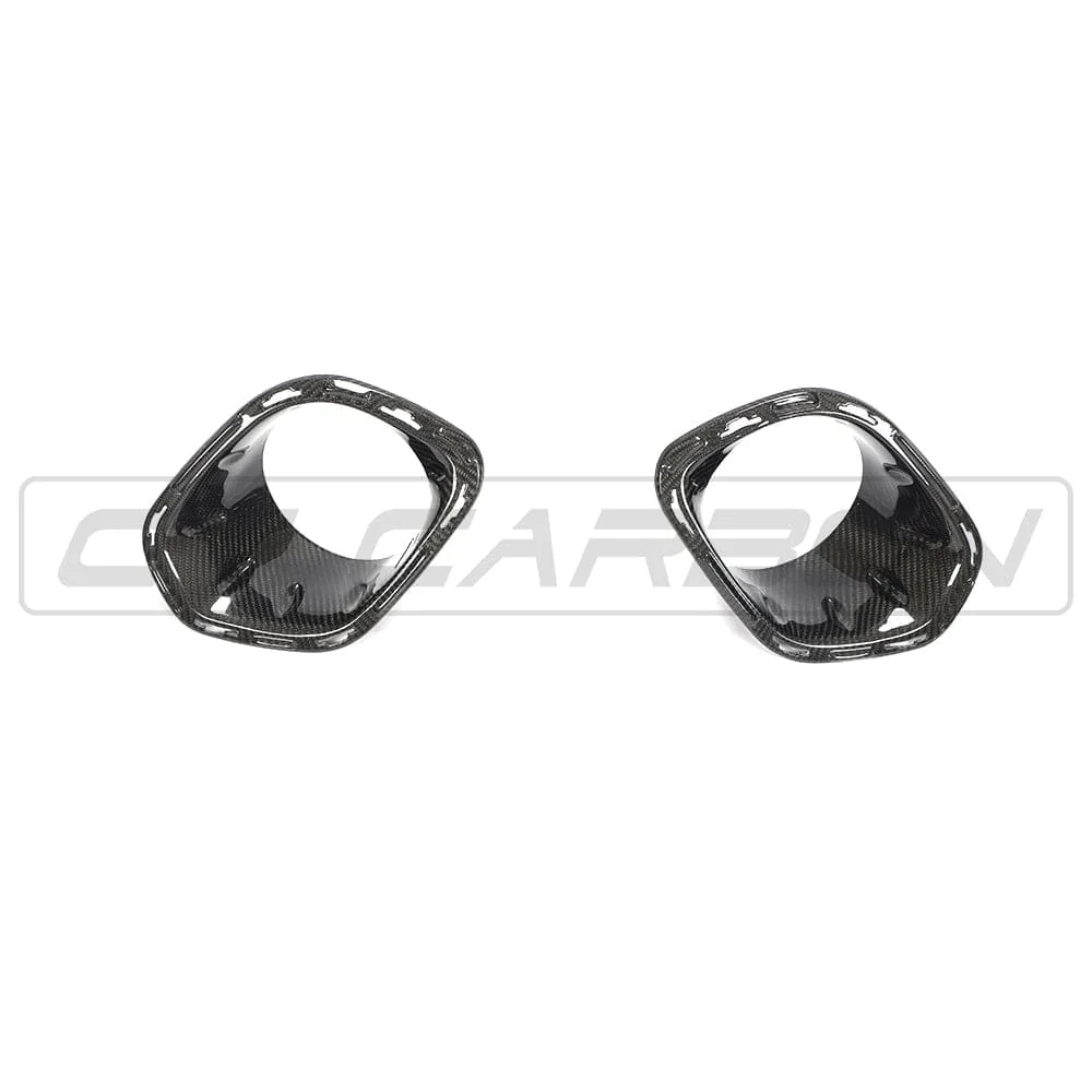 MINI COOPER S / JCW F56 CARBON FIBRE FOG LIGHT COVERS - Image 5