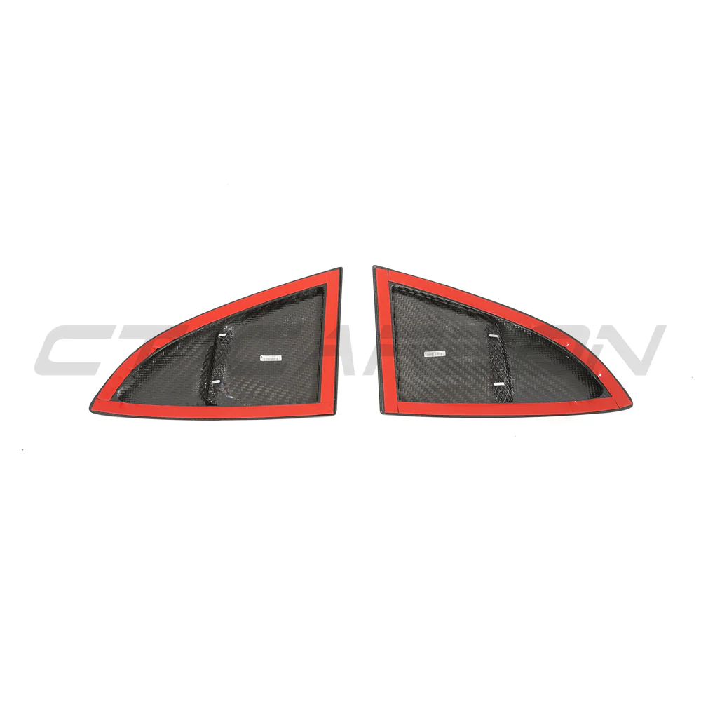 PORSCHE 718 2016+ CAYMAN CARBON FIBRE REAR WINDOW COVER - Image 3