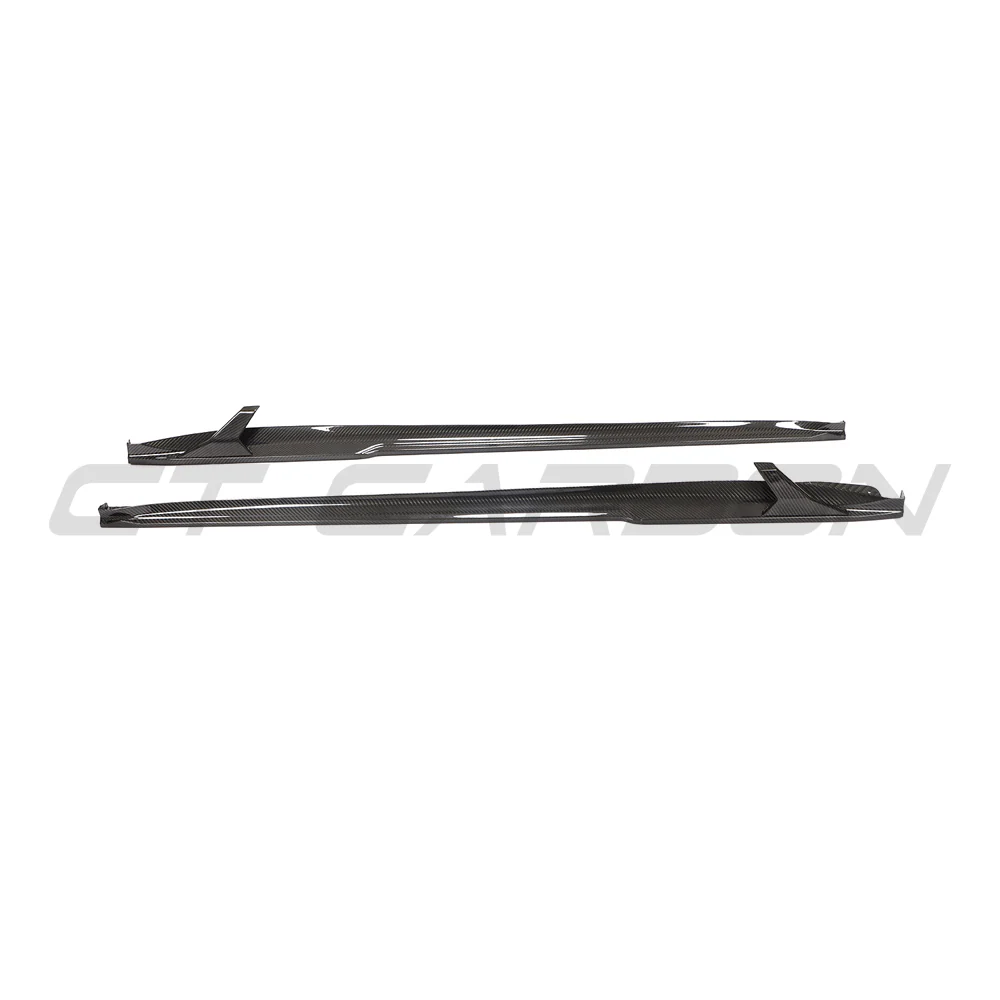 PORSCHE 911 991.2 GTS 2017-2019 CARBON FIBRE SIDE SKIRT EXTENSIONS - Image 3