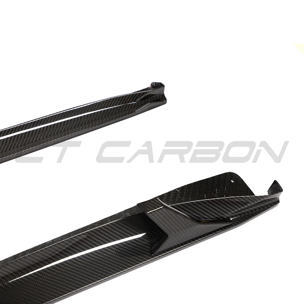 PORSCHE 911 991.2 GTS 2017-2019 CARBON FIBRE SIDE SKIRT EXTENSIONS - Image 5