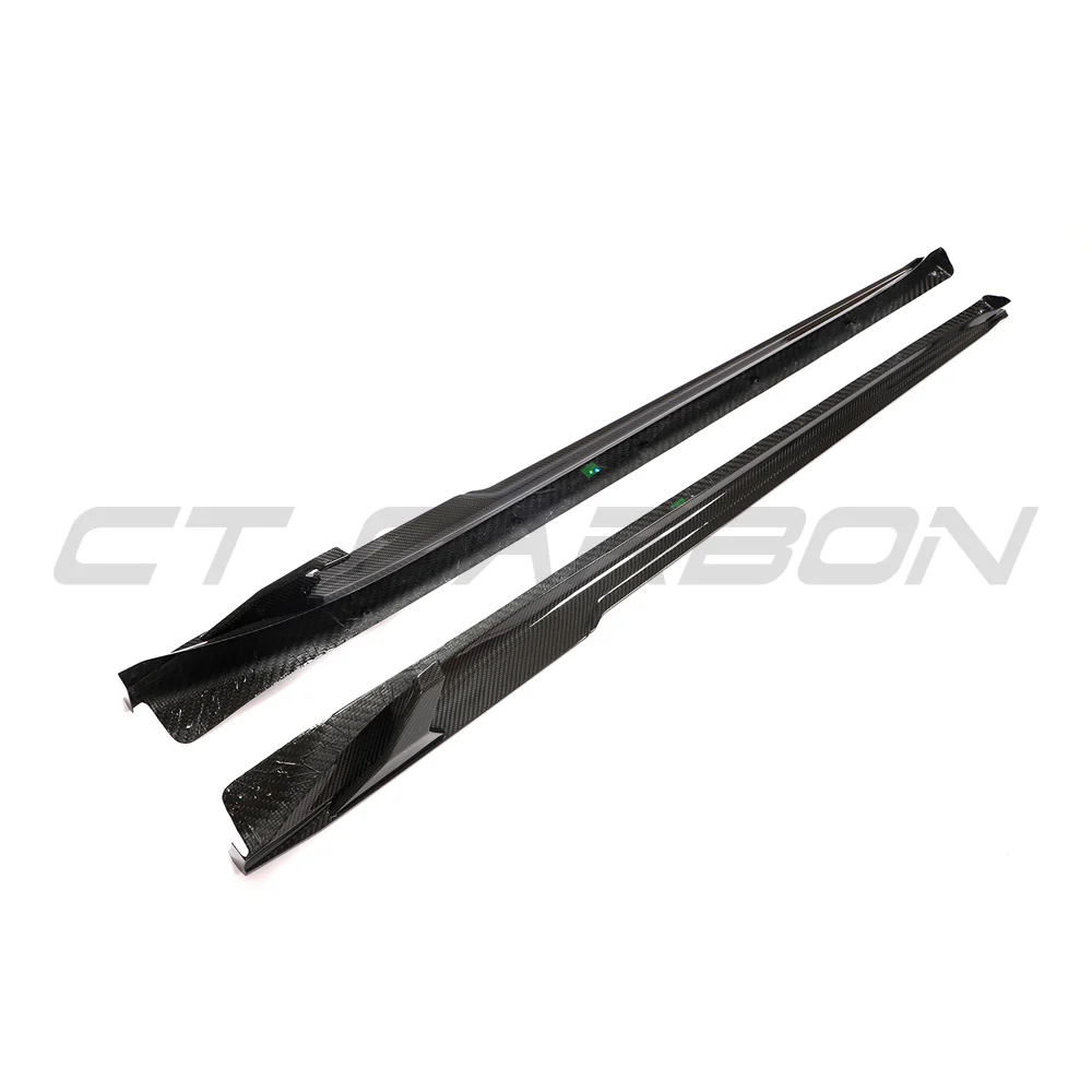 PORSCHE 911 991.2 GTS 2017-2019 CARBON FIBRE SIDE SKIRT EXTENSIONS - Image 7