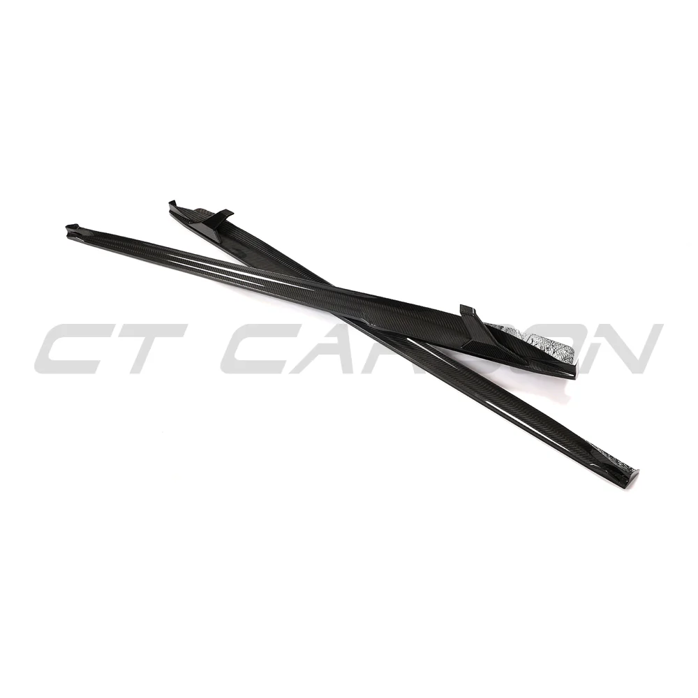 PORSCHE 911 991.2 GTS 2017-2019 CARBON FIBRE SIDE SKIRT EXTENSIONS - Image 9