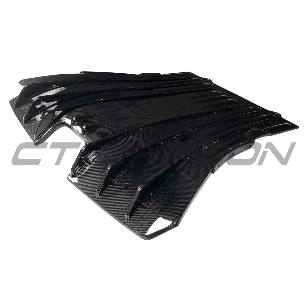 PORSCHE 911 992.1 & 992.2 GT3/GT3 RS & GT3 TOURING 2022-2024 CARBON FIBRE DIFFUSER - CT DESIGN - Image 3