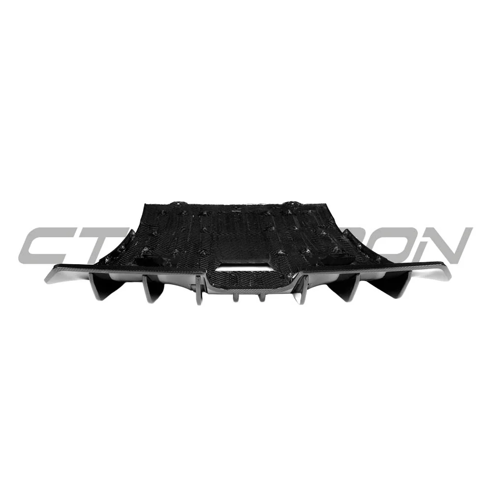 PORSCHE 911 992.1 & 992.2 GT3/GT3 RS & GT3 TOURING 2022-2024 CARBON FIBRE DIFFUSER - CT DESIGN - Image 4