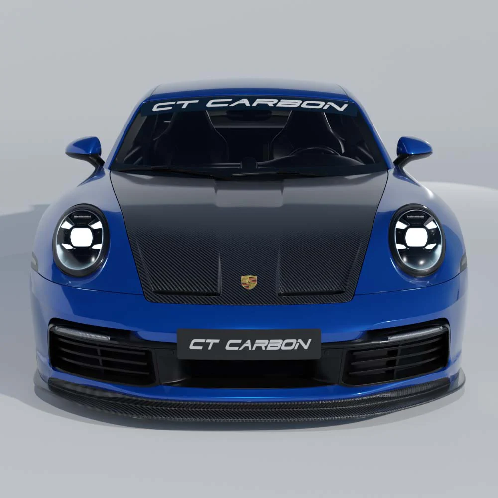 PORSCHE 911 (992.1) CARRERA 2019-2024 CARBON FIBRE BONNET/HOOD - Image 5