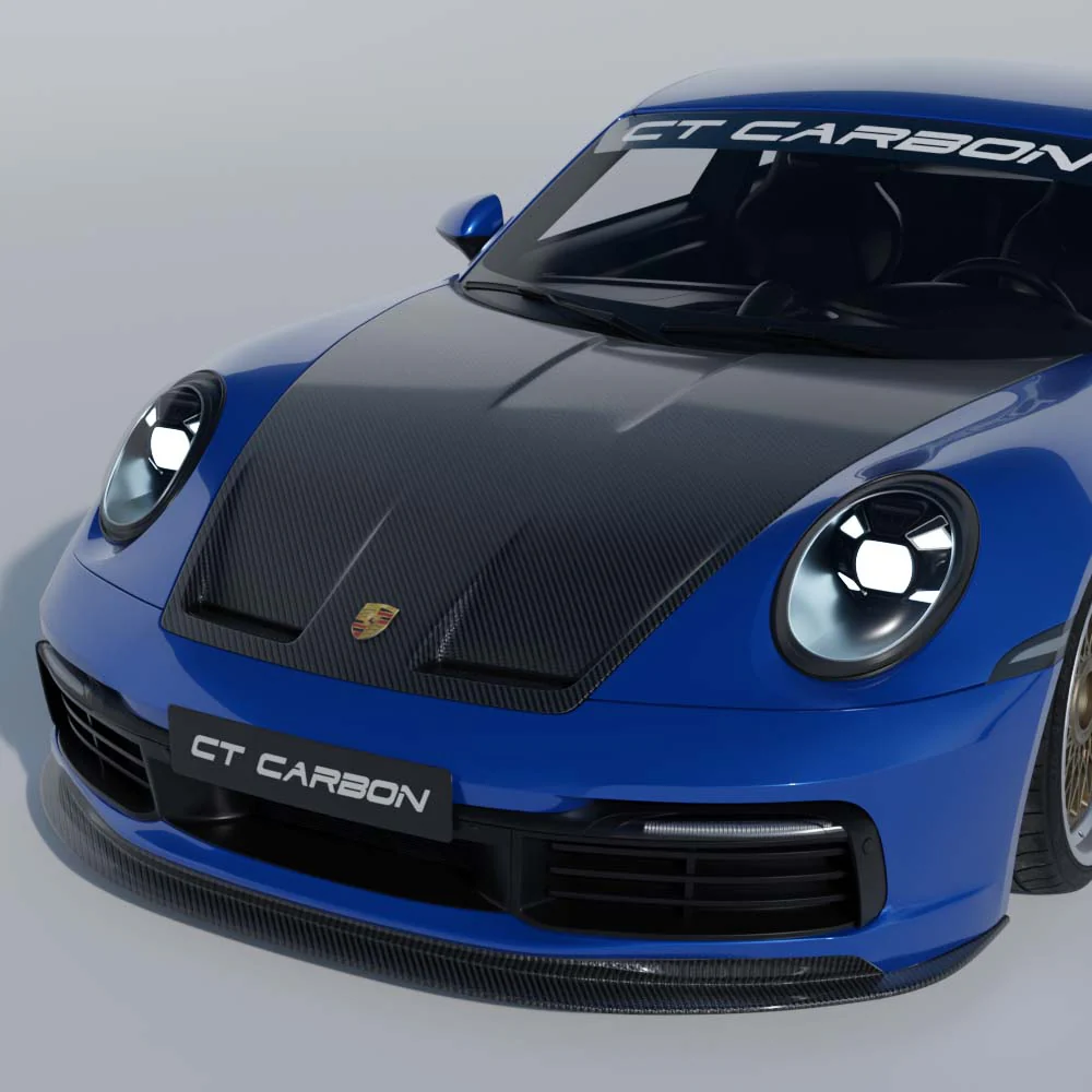 PORSCHE 911 (992.1) CARRERA 2019-2024 CARBON FIBRE KIT - CT DESIGN - Image 22