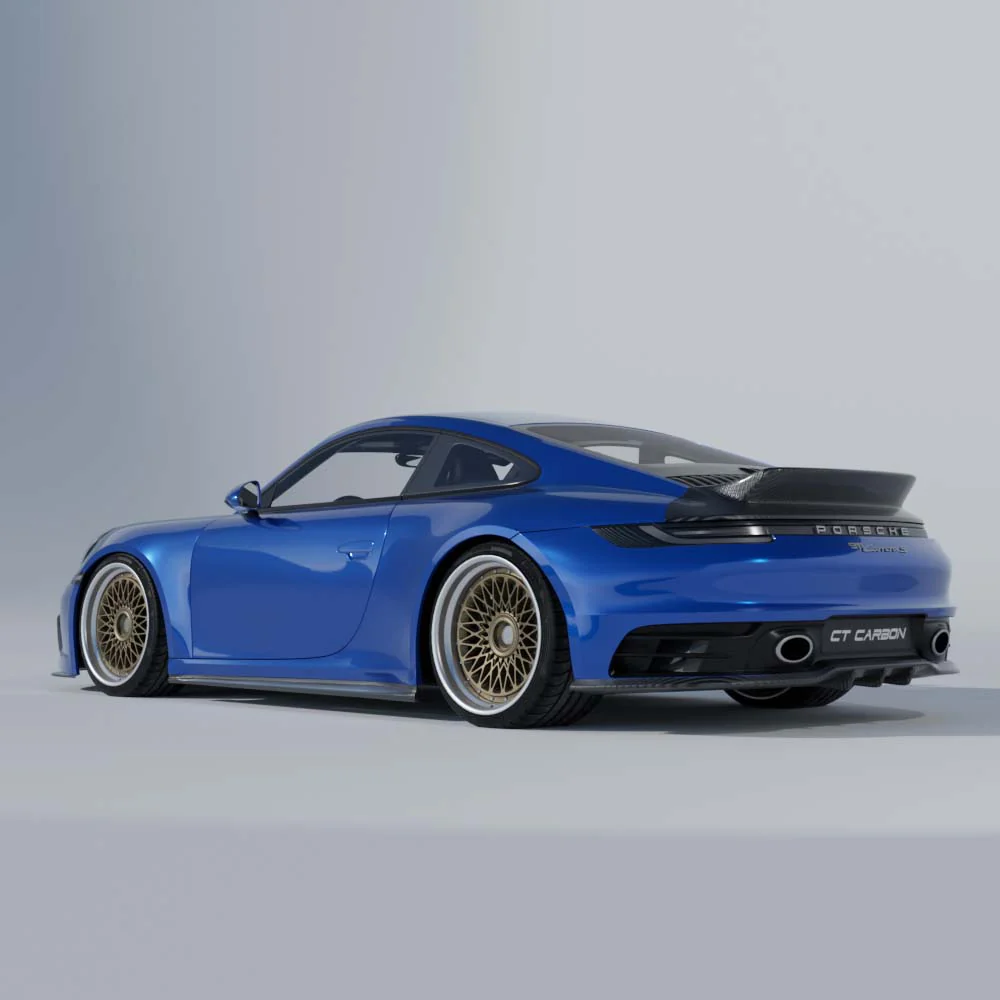 PORSCHE 911 (992.1) CARRERA 2019-2024 CARBON FIBRE KIT - V2 - CT DESIGN - Image 11