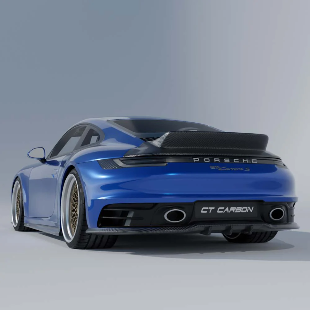 PORSCHE 911 (992.1) CARRERA 2019-2024 CARBON FIBRE KIT - V2 - CT DESIGN - Image 12