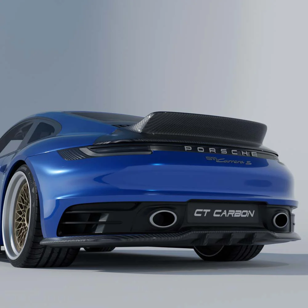 PORSCHE 911 (992.1) CARRERA 2019-2024 CARBON FIBRE KIT - V2 - CT DESIGN - Image 16