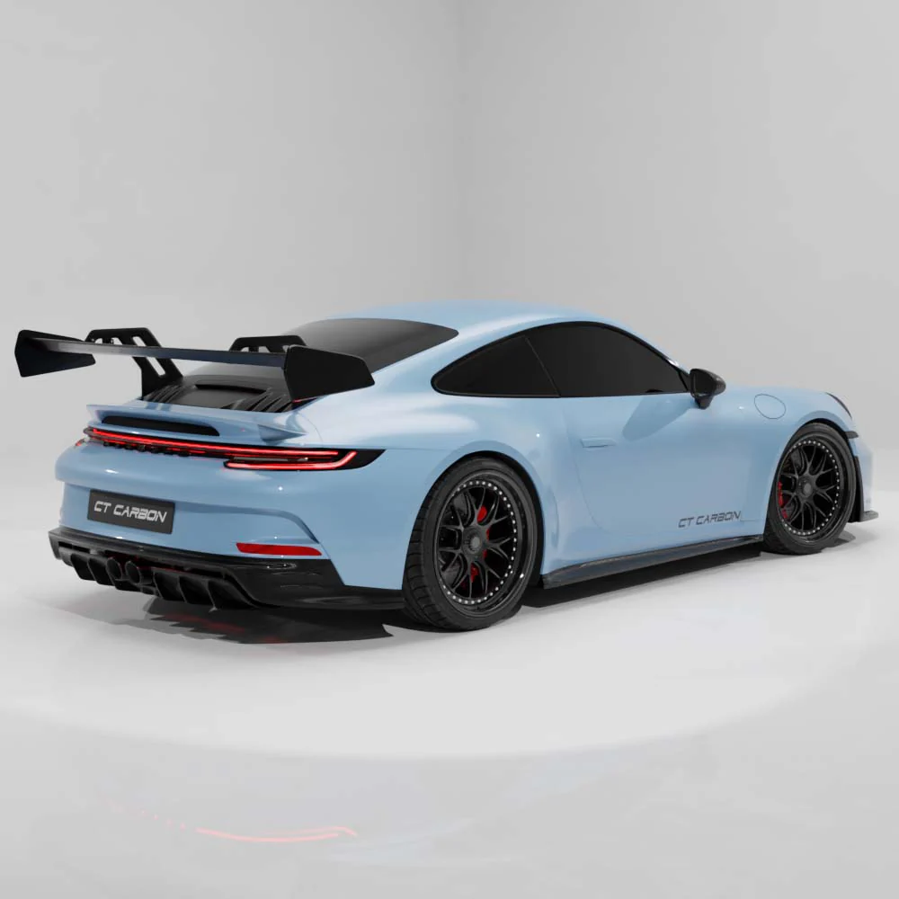 PORSCHE 911 992.1 GT3 2022-2024 CARBON FIBRE FULL KIT - V2 - CT DESIGN - Image 10