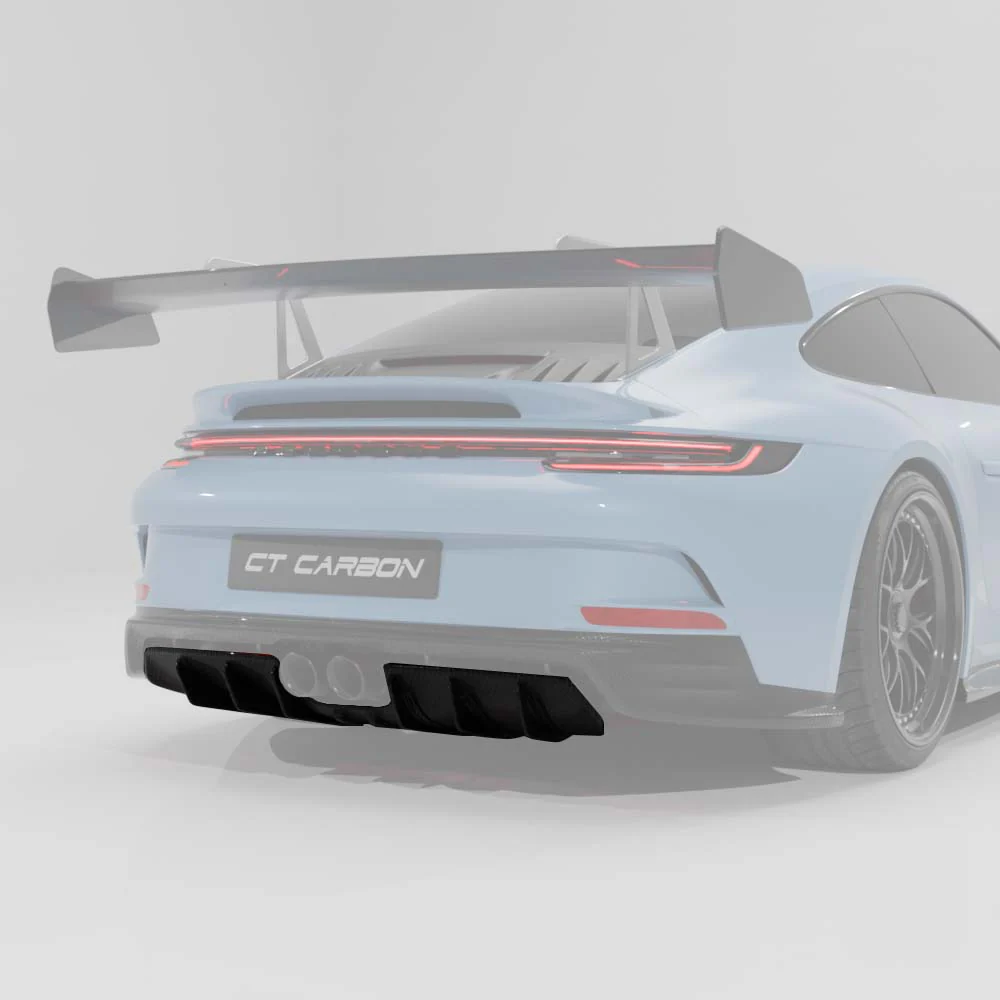 PORSCHE 911 992.1 GT3 2022-2024 CARBON FIBRE FULL KIT - V1 - CT DESIGN - Image 7