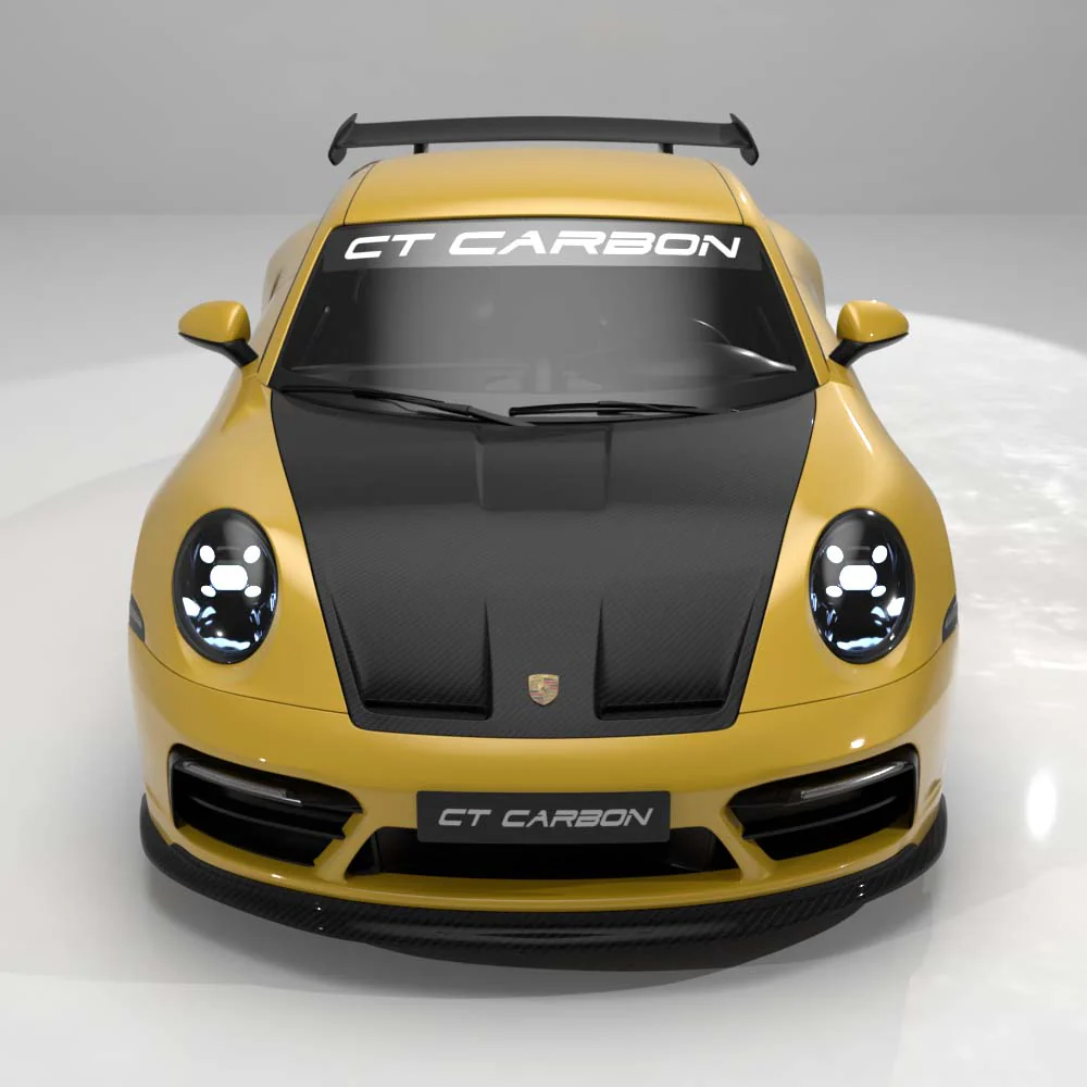 PORSCHE 911 (992.1) CARRERA 2019-2024 CARBON FIBRE AERO WING - CT DESIGN - Image 10