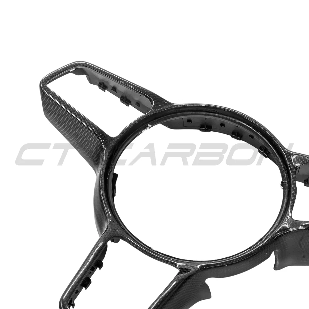 PORSCHE 911/CAYMAN/BOXSTER/CAYENNE/MACAN 2013+ STEERING WHEEL TRIM WITH SPORT CHRONO - Image 4