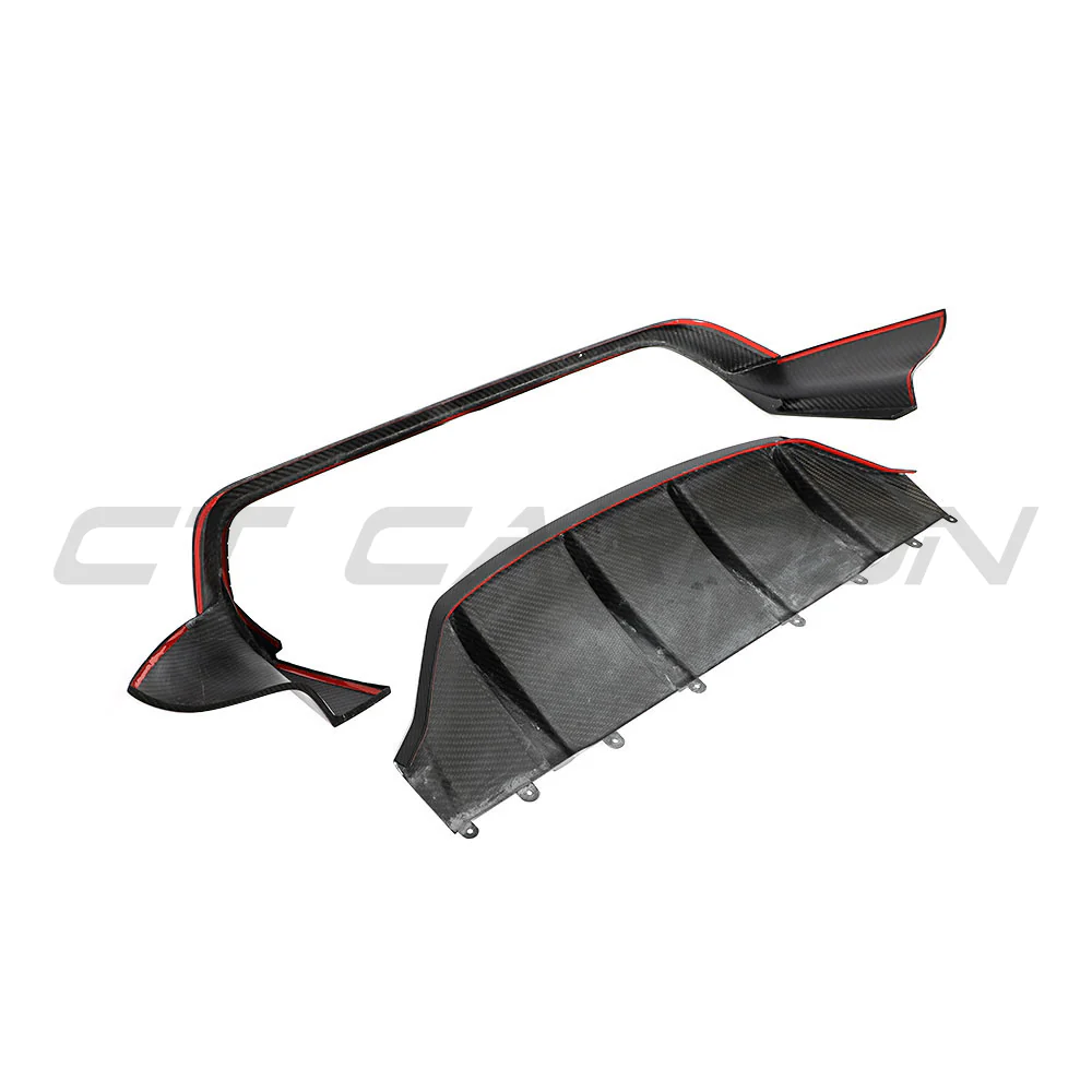PORSCHE TAYCAN 2020-2024 CARBON FIBRE DIFFUSER - Image 4