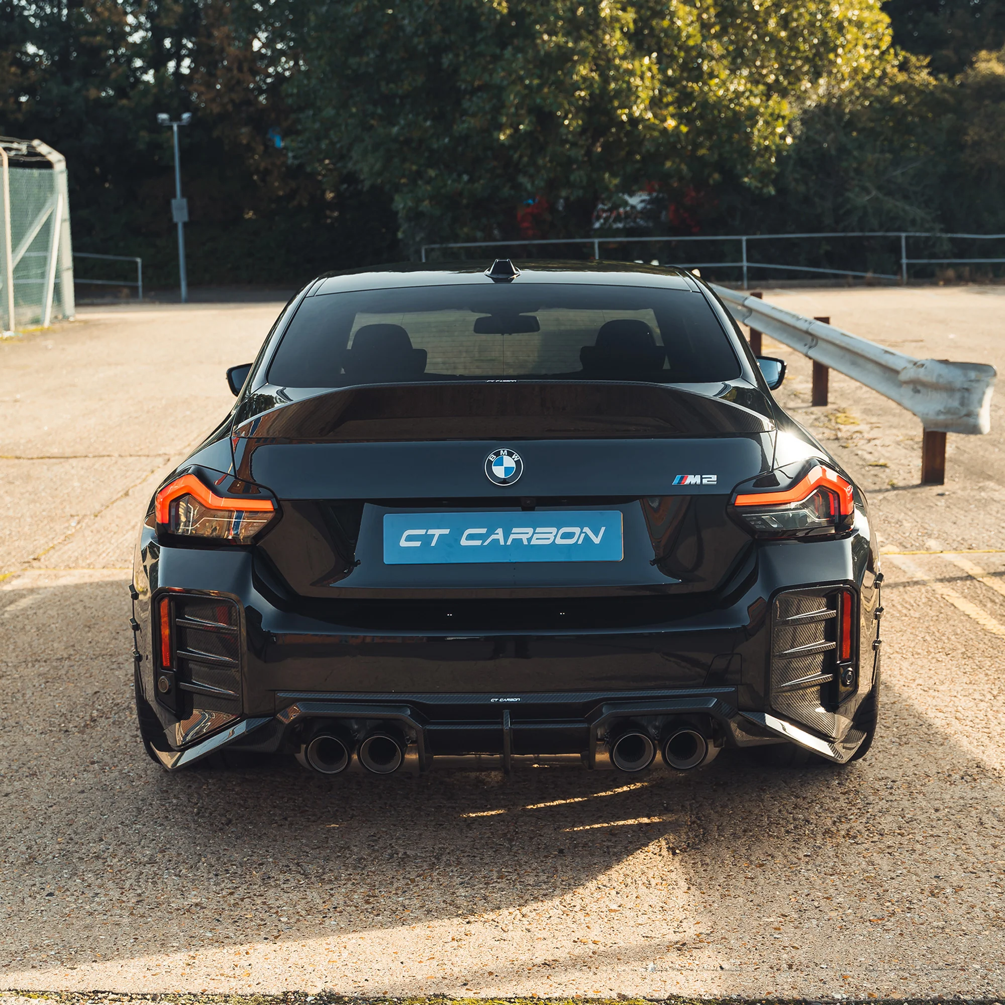 BMW G87 M2 CARBON FIBRE REAR BUMPER CORNERS - CT DESIGN - Image 5