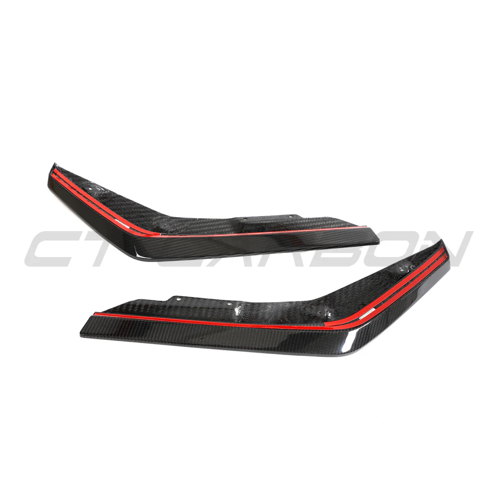 BMW G87 M2 CARBON FIBRE REAR BUMPER CORNERS - CT DESIGN - Image 9