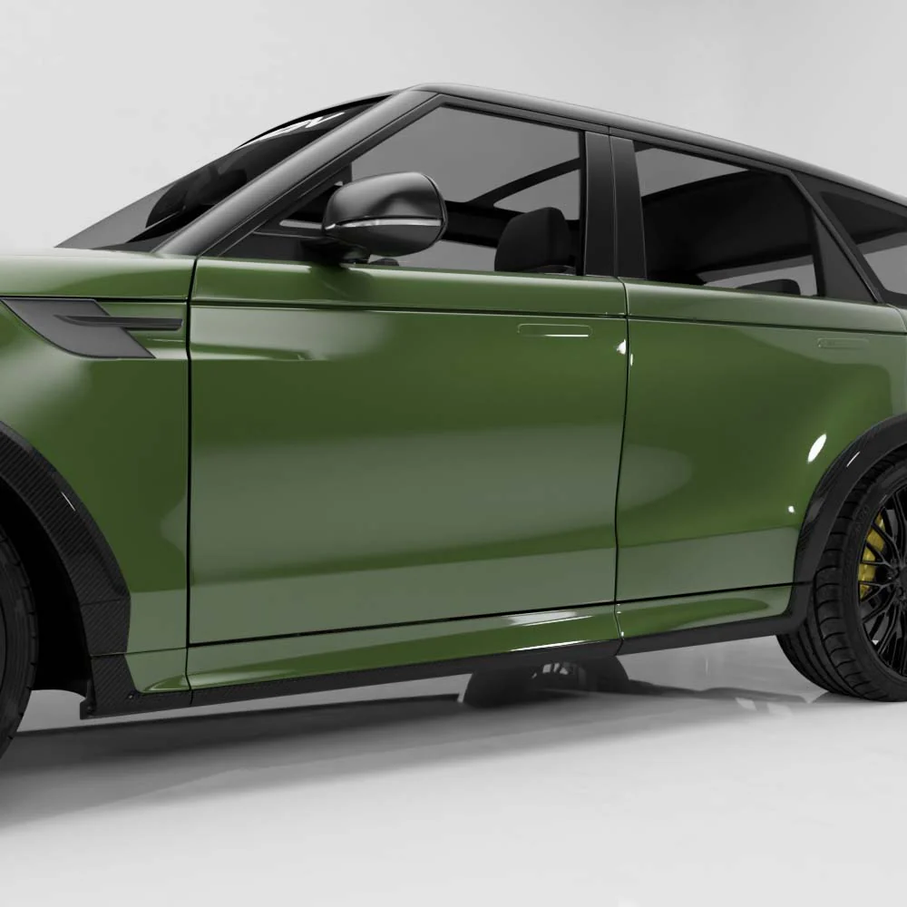 RANGE ROVER SPORT L461 2023+ CARBON FIBRE SIDE SKIRTS - CT DESIGN - Image 4