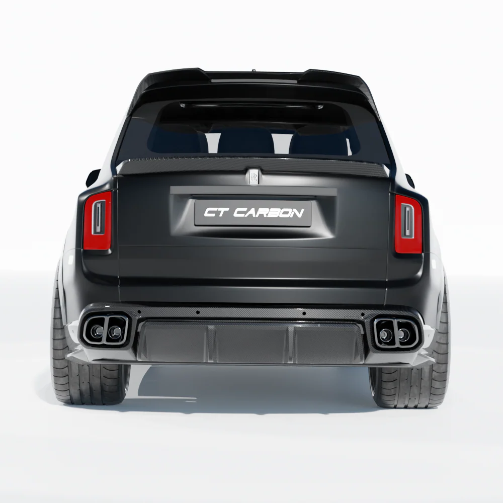 ROLLS ROYCE CULLINAN CARBON FIBRE MIDDLE SPOILER - CT DESIGN - Image 6