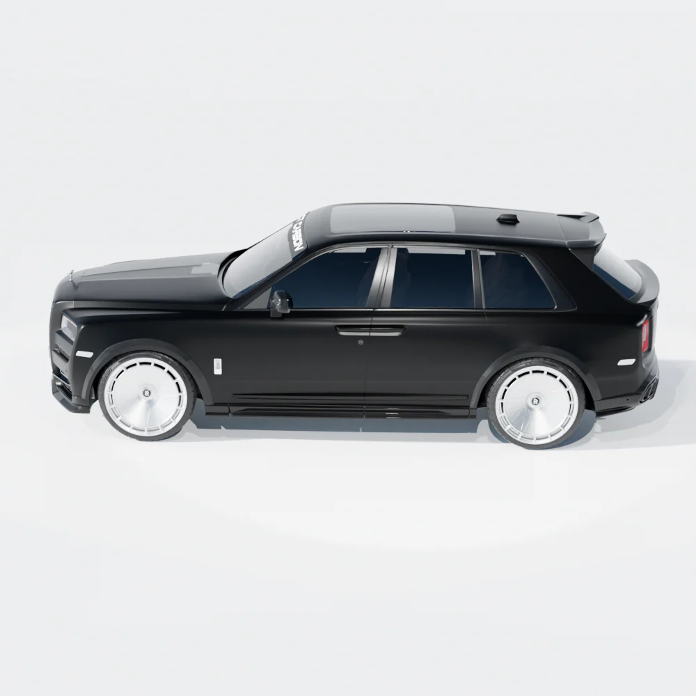 ROLLS ROYCE CULLINAN CARBON FIBRE MIDDLE SPOILER - CT DESIGN - Image 8