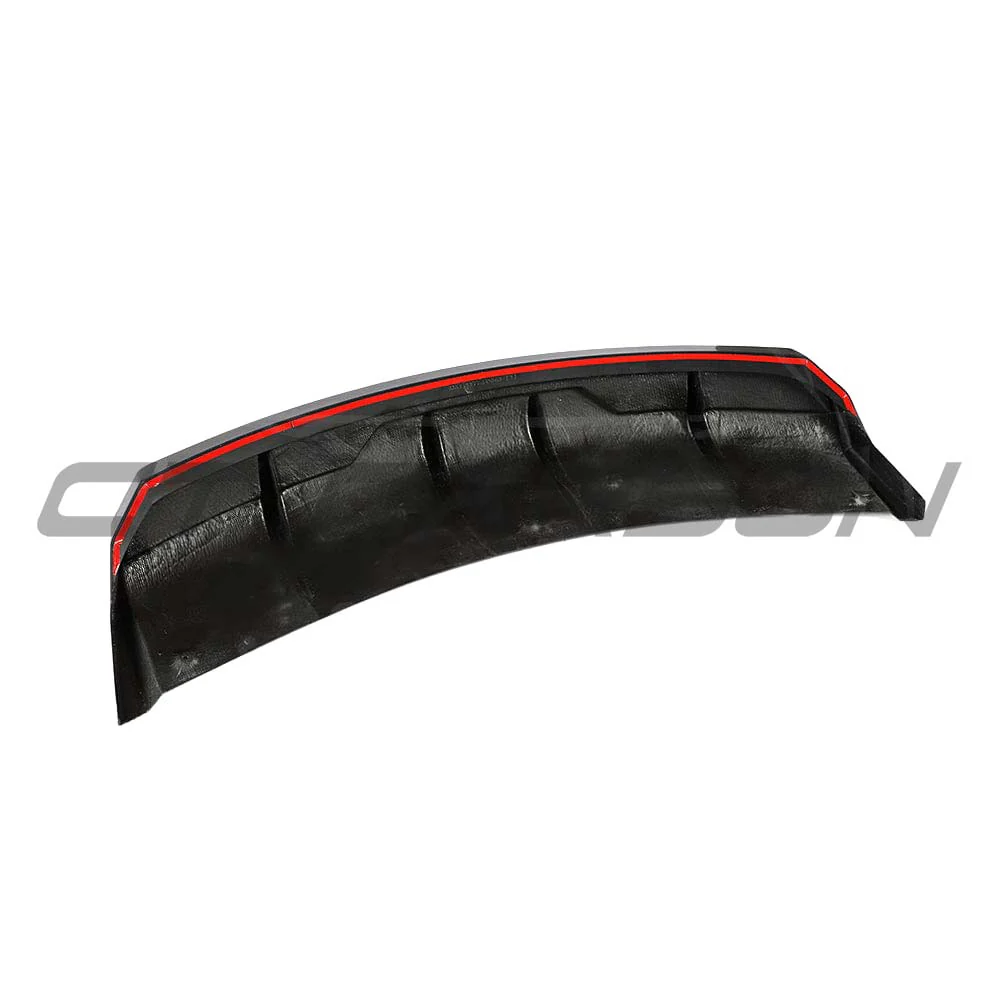 TESLA MODEL 3 2017-2023 CARBON FIBRE DIFFUSER - V1 - CT DESIGN - Image 7