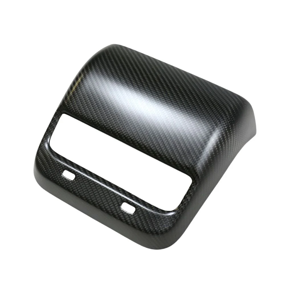 TESLA MODEL 3 & Y 2017+ CARBON FIBRE DOOR REAR AC TRIM COVER