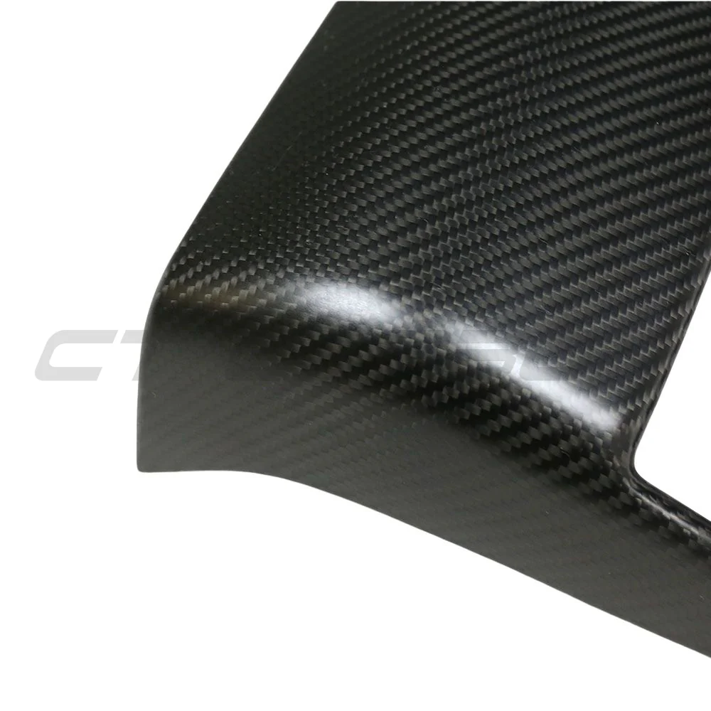 TESLA MODEL 3 & Y 2017+ CARBON FIBRE DOOR REAR AC TRIM COVER - Image 5